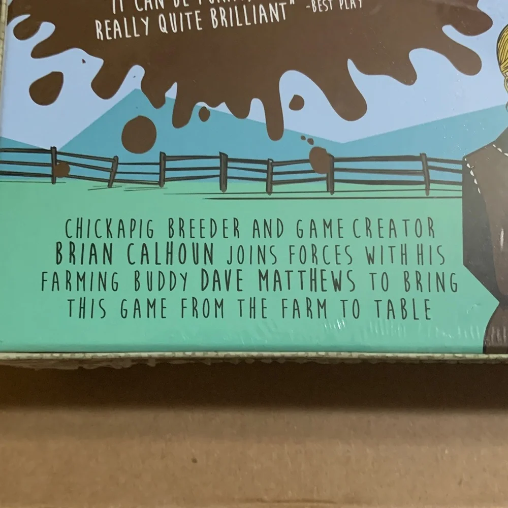 Chickapig Board Game - Colorful Farm Animals. 🆕 Sealed